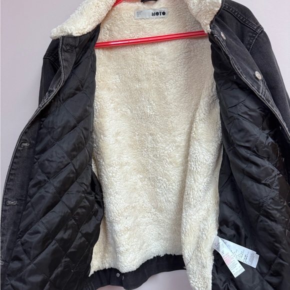 Sherpa lined jean jacket - Picture 4 of 6